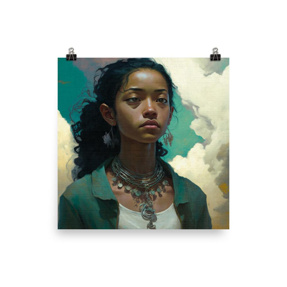 Peopl and faces 17 - Print - Image 10