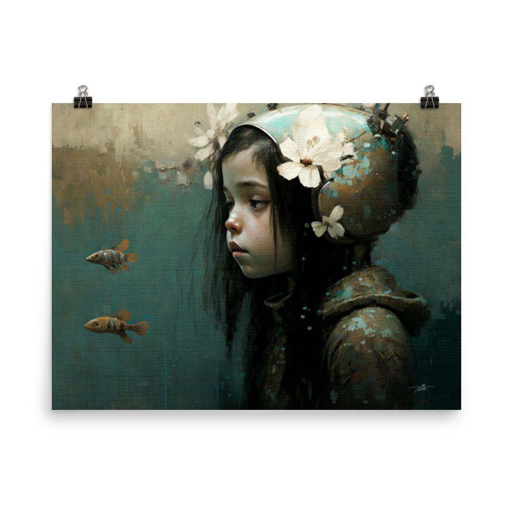 The Swamp and The Orchids 1 - Print