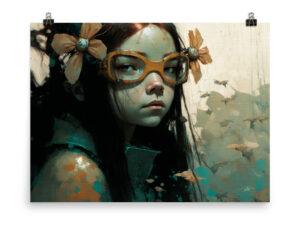 The Swamp and the Orchids 4 - Print