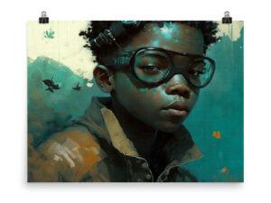 The Swamp and the Orchids 10 - Print