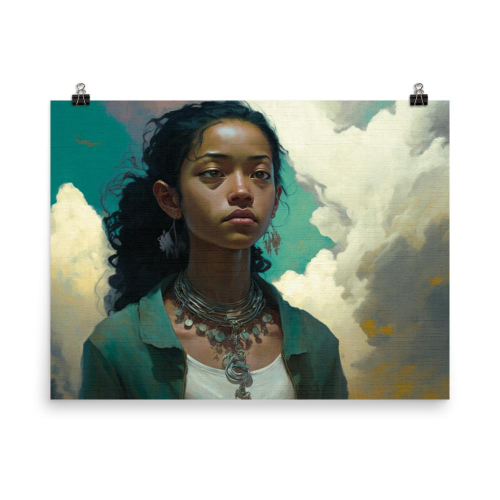 Peopl and faces 17 - Print