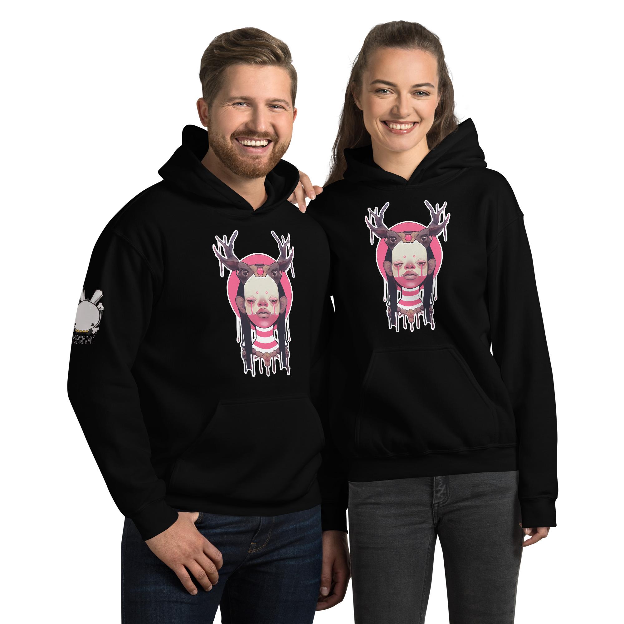 Deer - Unisex Hoodie - Image 4